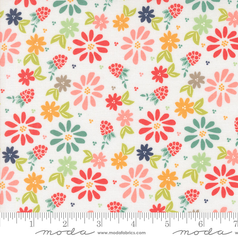 Raspberry Summer | Spring Berries and Florals Cloud