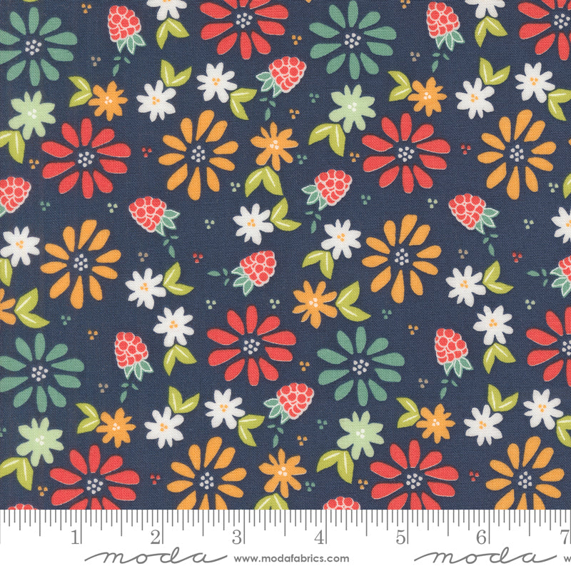 Raspberry Summer | Spring Berries and Florals Blueberry