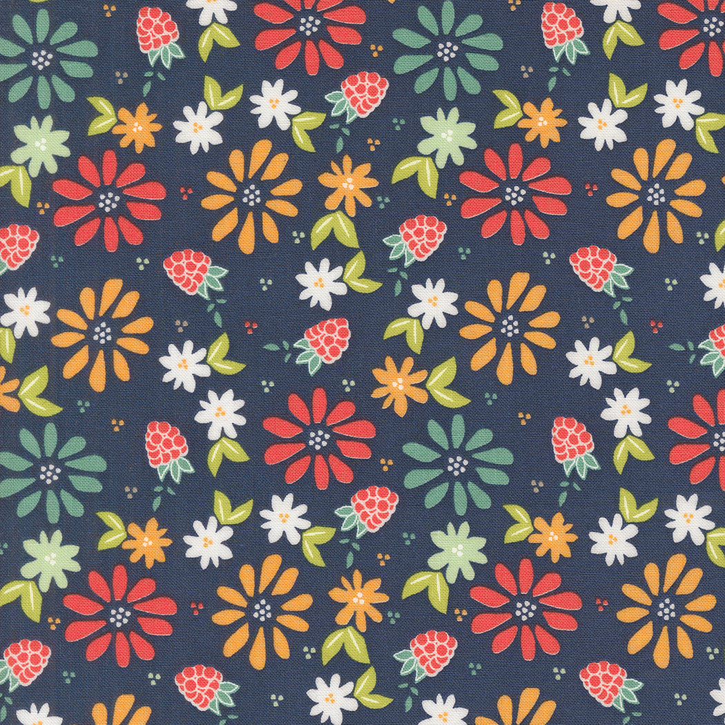 Raspberry Summer | Spring Berries and Florals Blueberry