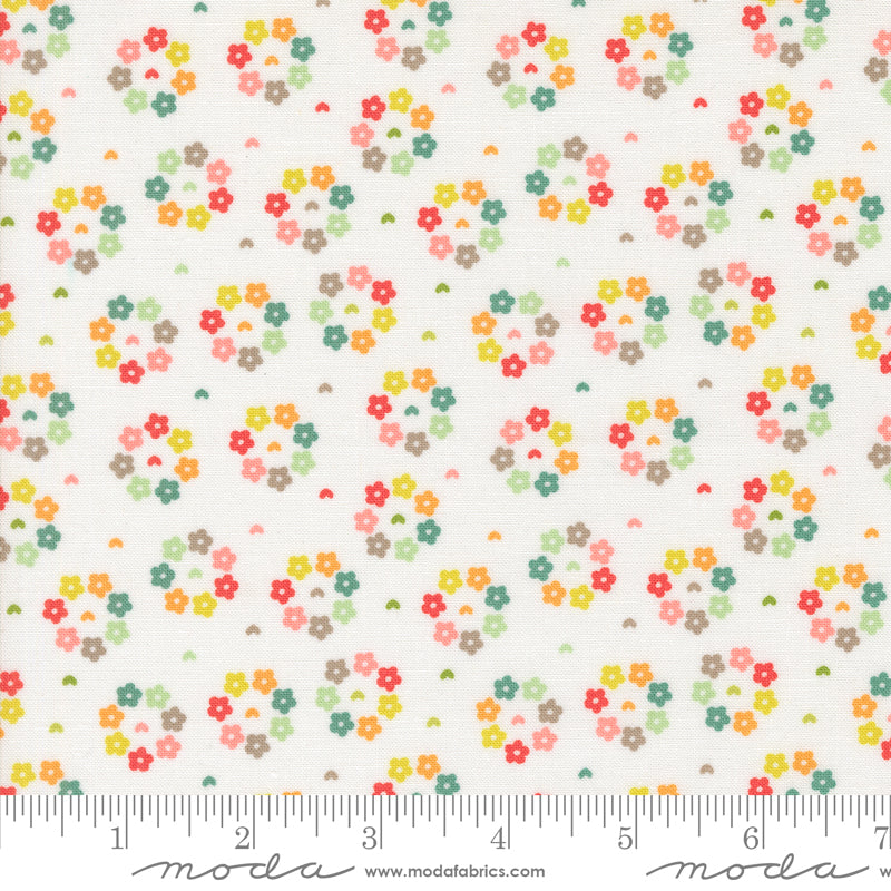 Raspberry Summer | Rosy Small Floral Cloud
