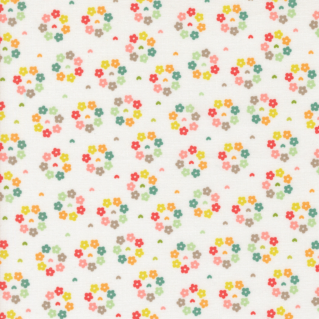 Raspberry Summer | Rosy Small Floral Cloud