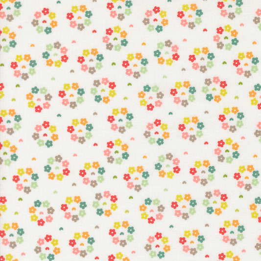 Raspberry Summer | Rosy Small Floral Cloud