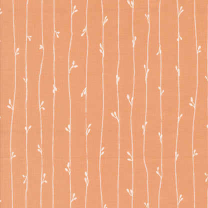 Rainier | Leather Bound Book Stripes Peach
