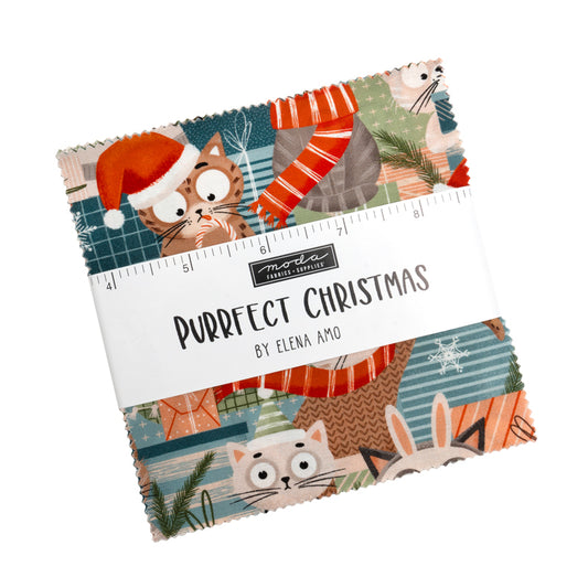Purrfect Christmas | Charm Pack