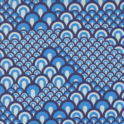 Legendary Love | Sea Waves Blenders Geometric Navy