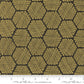 Bee Garden | Honeycomb Geometrics Black Metallic