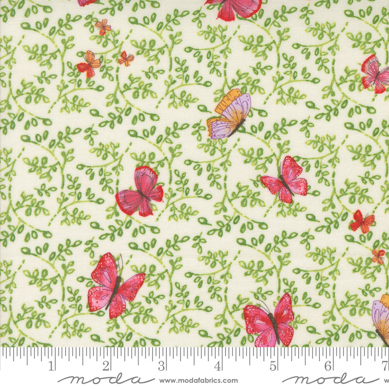 Superbloom | Butterfly Trellis and Vines Cream