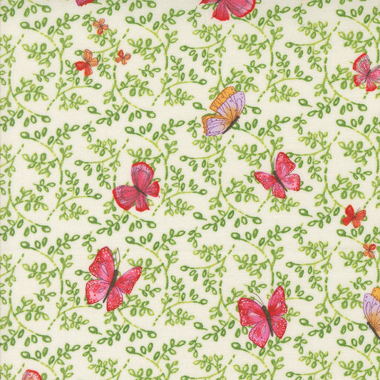 Superbloom | Butterfly Trellis and Vines Cream