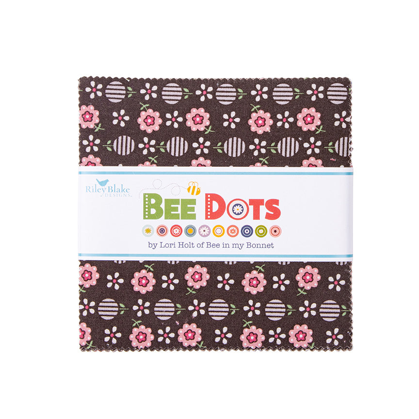 Bee Dots | 5" Stacker