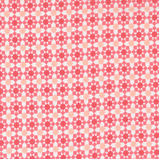 Love Note | First Crush Geometric Blender Check Tea Rose