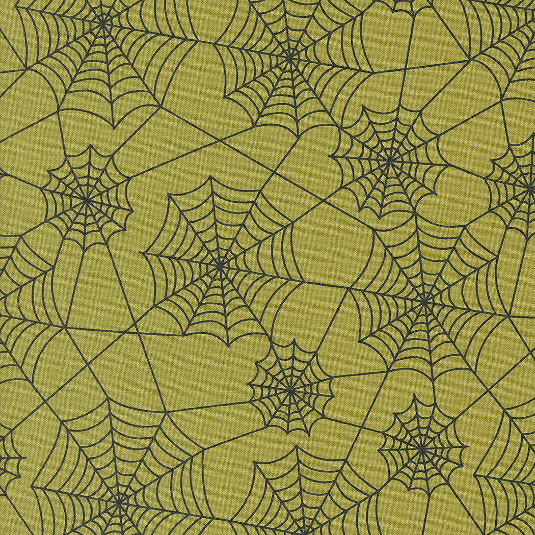 Hey Boo | Spider Webs Witchy Green