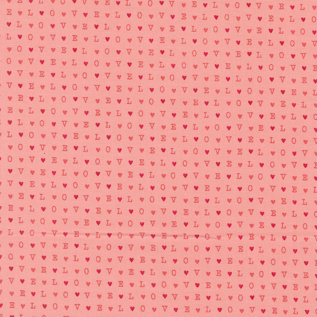 Love Blooms | Love Text and Words Blush