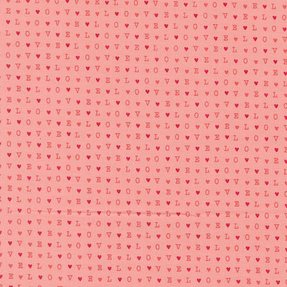 Love Blooms | Love Text and Words Blush