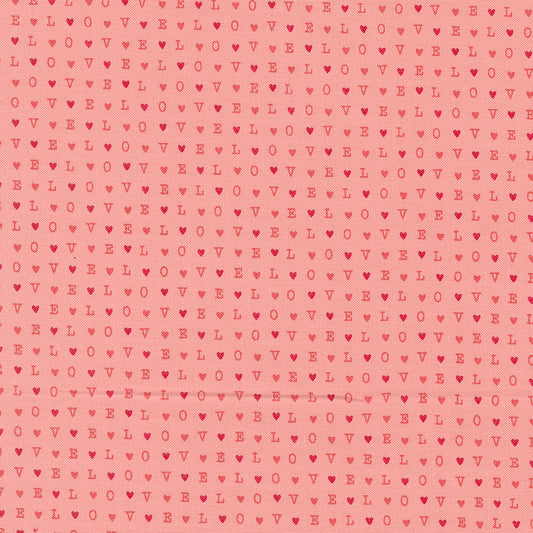 Love Blooms | Love Text and Words Blush