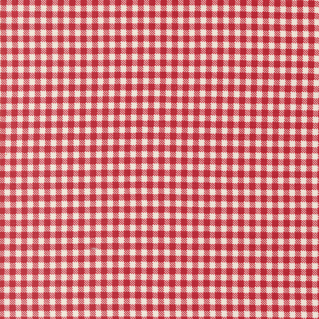 Red Farm Pattern Vintage | Farm Girl Red – Destination Fabrics