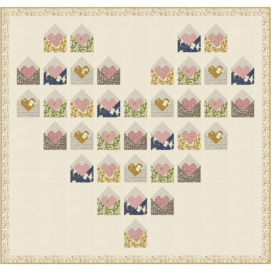 Pen Pals Quilt Kit Featuring Enchantment by Sweetfire Road