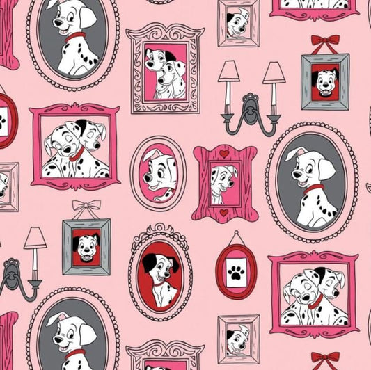 Family Frames Pink Flannel | 101 Dalmatians