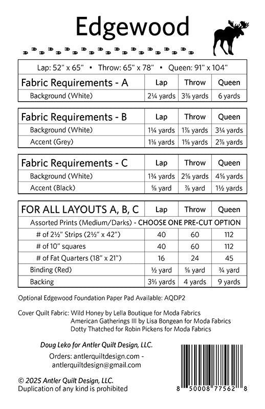 Edgewood | Antler Quilt Designs