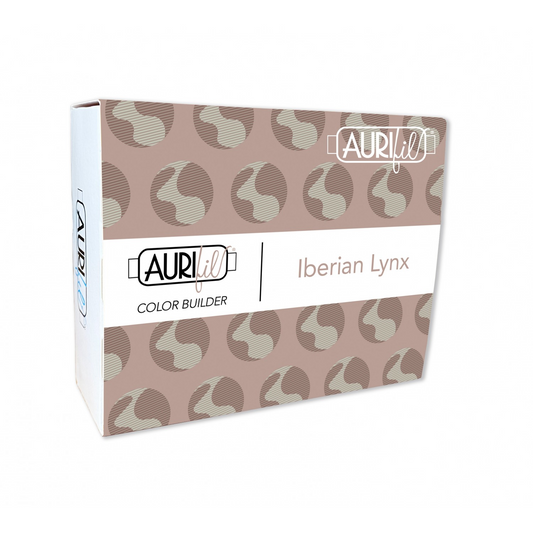Aurifil 40wt Color Builder 3 Piece Set | Iberian Lynx Mauve