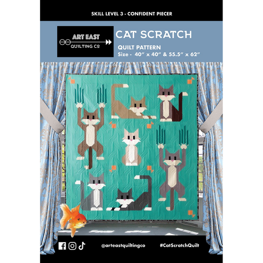 Cat Scratch | Art East Quilting Co