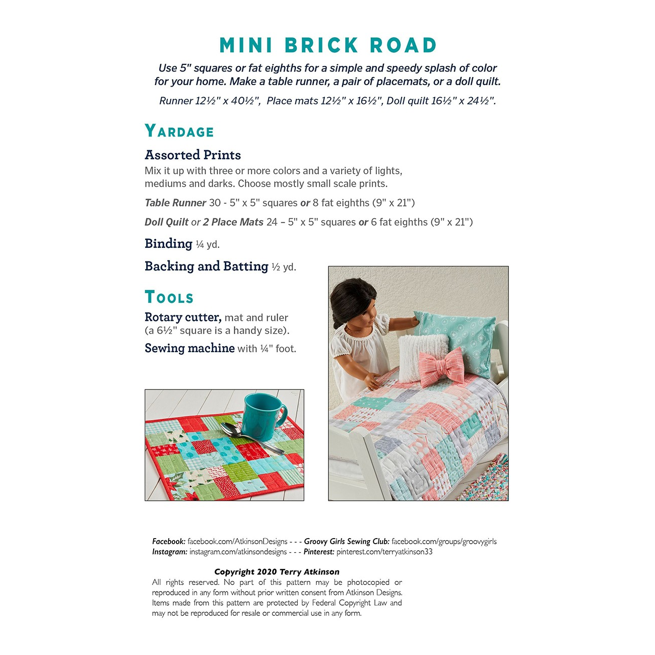 Mini Brick Road | Atkinson Designs