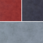 Three fabrics from the America 250 Years collection by Deb Strain for Moda Fabrics. They are blue and red tonal shaded solids.