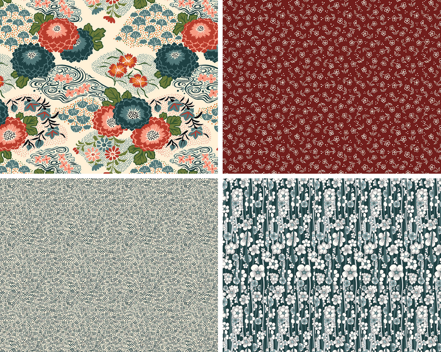Liberty Arthur's Garden Collection 2 | Fat Quarter Bundle