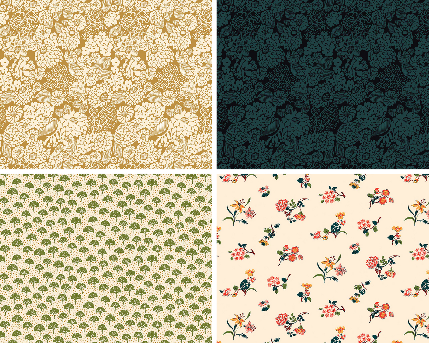 Liberty Arthur's Garden Collection 2 | Fat Quarter Bundle