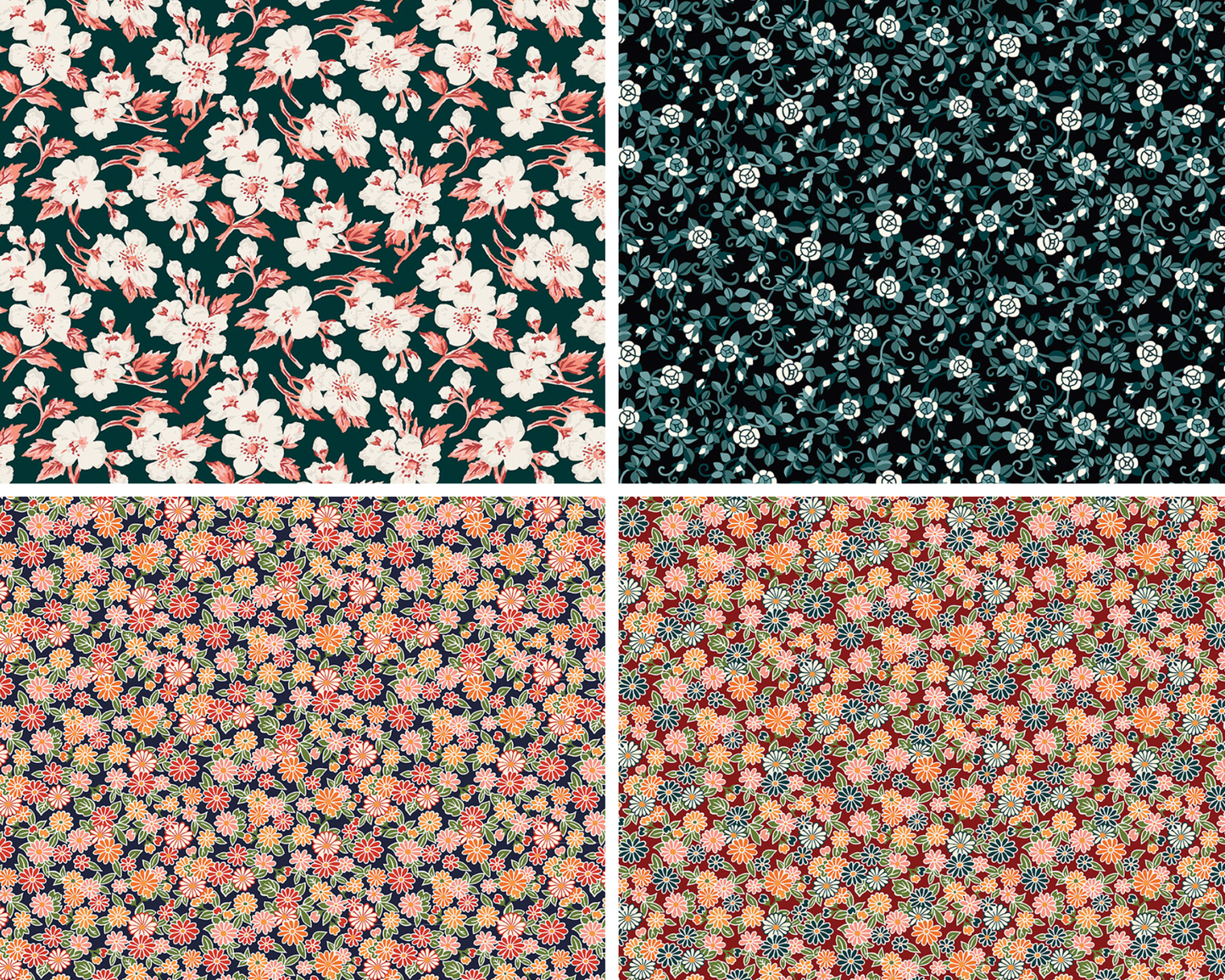 Liberty Arthur's Garden Collection 2 | Fat Quarter Bundle