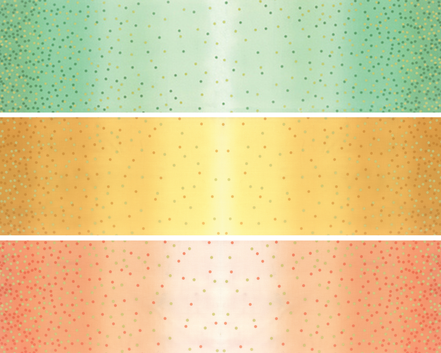 Ombre Trip Around the World Quilt Kit Featuring Best of Ombre Confetti Metallic by V and Co.
