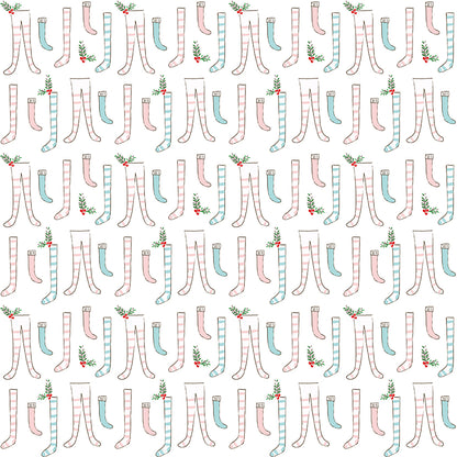 Pixie Noel 2 | Stockings White