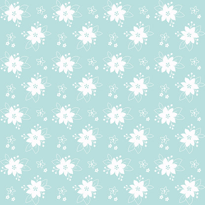 Pixie Noel 2 | Floral Aqua