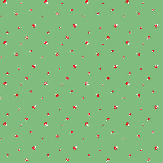 Pixie Noel 2 | Mushrooms Green