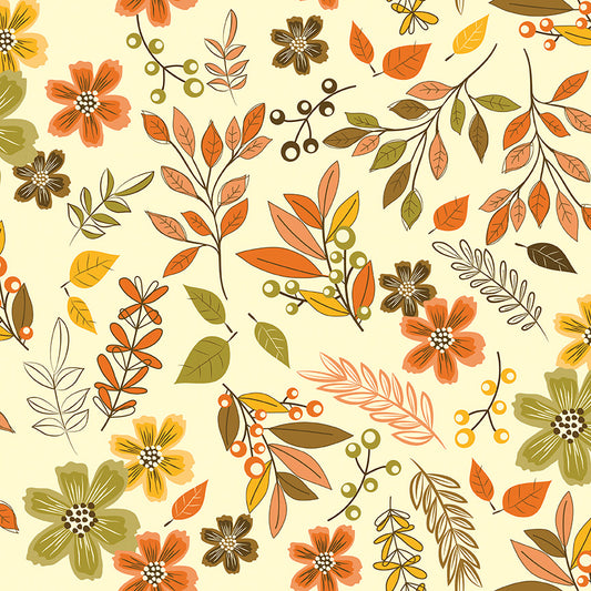 Awesome Autumn | Main Print Cream