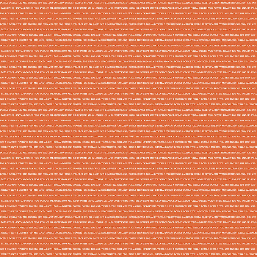 Spooky Schoolhouse | Double Double Text Orange