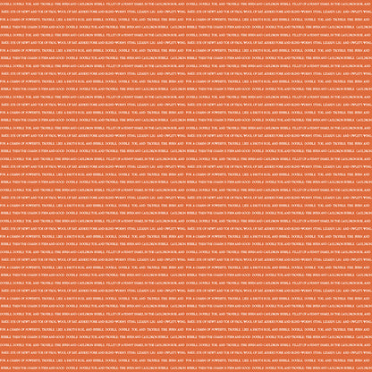 Spooky Schoolhouse | Double Double Text Orange