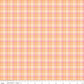 Adel in Summer | Plaid Orange