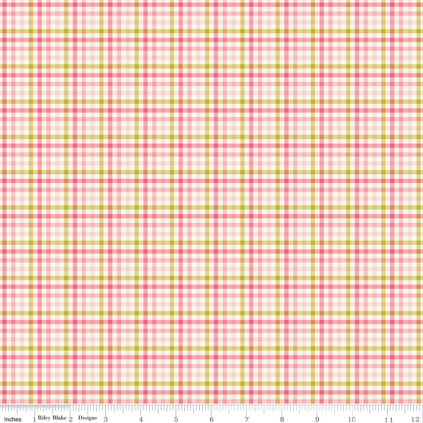 Adel in Summer | Plaid Pink
