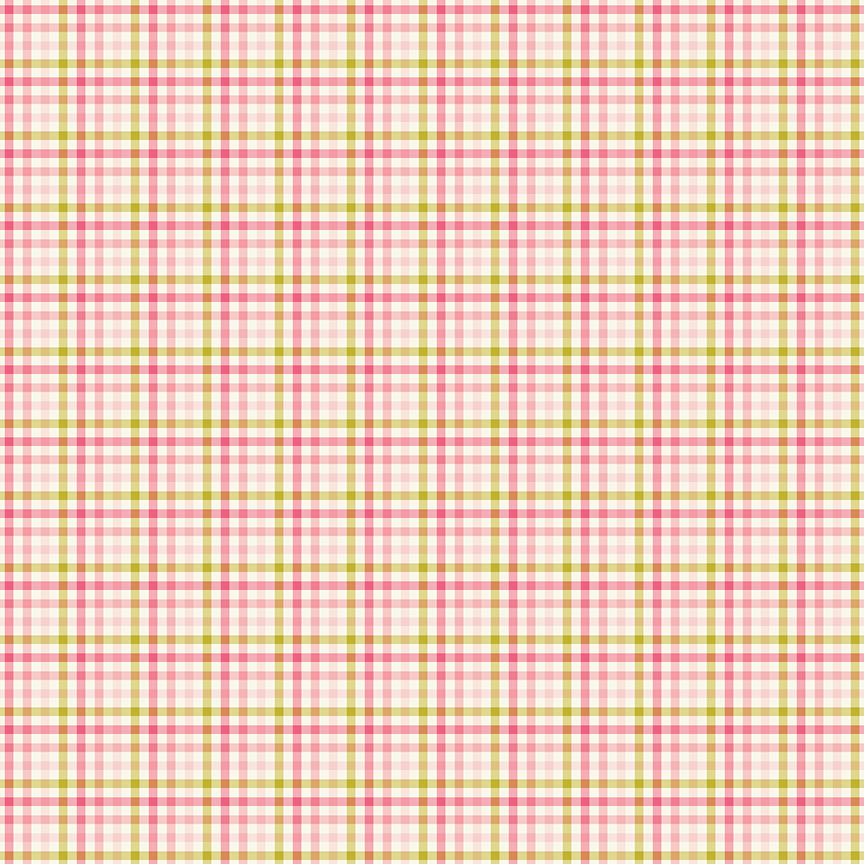 Adel in Summer | Plaid Pink