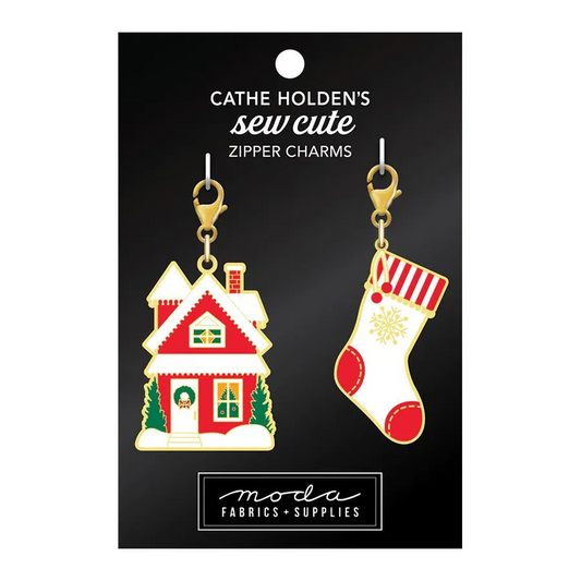 Zipper Pulls by Cathe Holden | House and Stocking