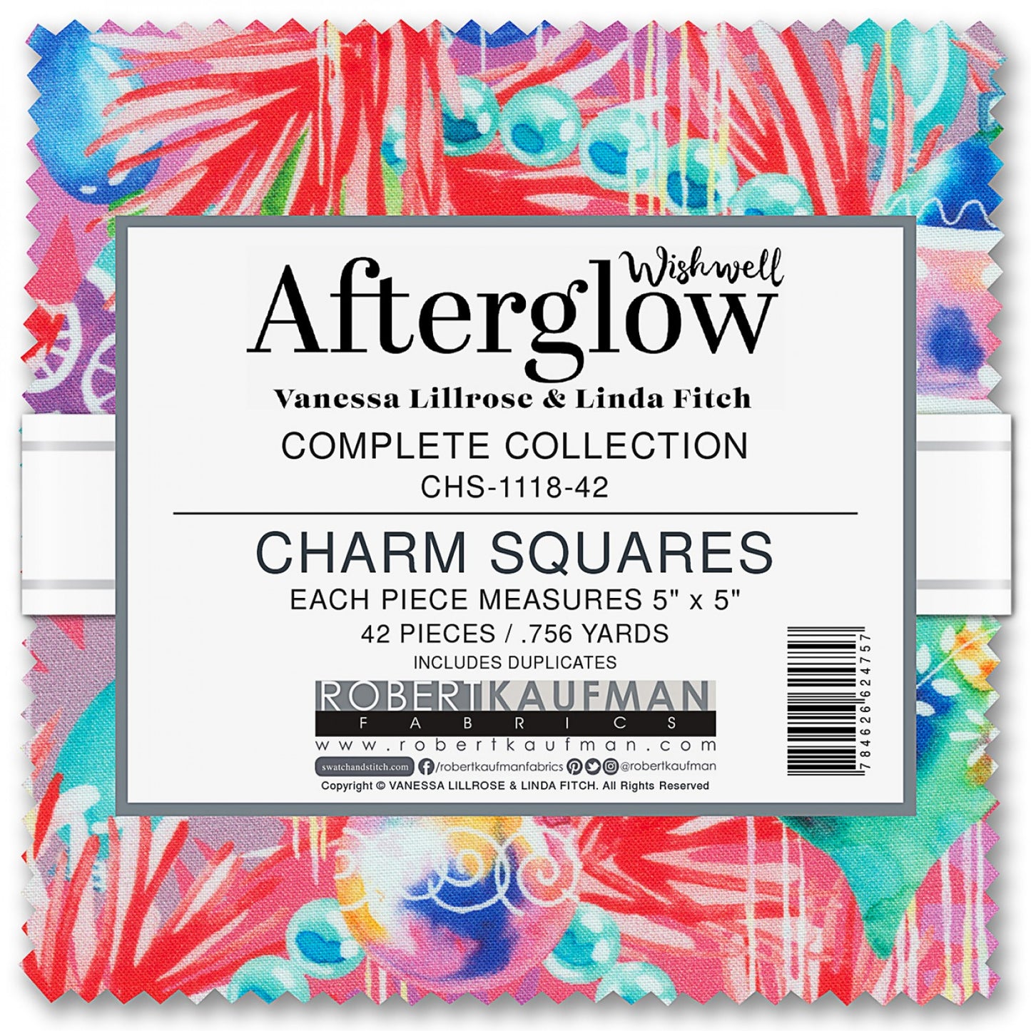 Afterglow |  5" Squares