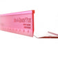 Add A-Quarter Ruler Plus 6 Inch Pink