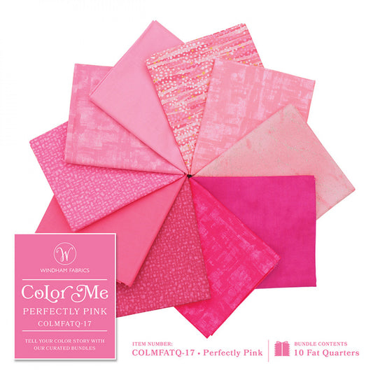 Color Me Perfectly Pink | Fat Quarter Bundle
