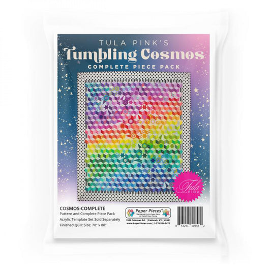 Tumbling Cosmos | Pattern and Complete Paper Piece Pack