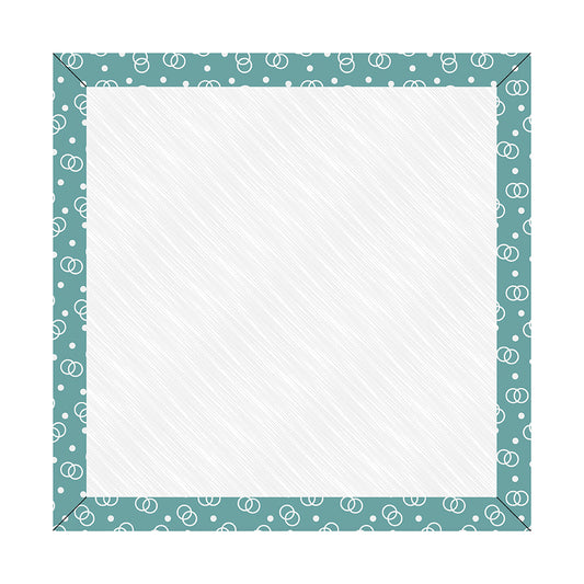 7" Design Board | Cook Book Teal Ring Toss