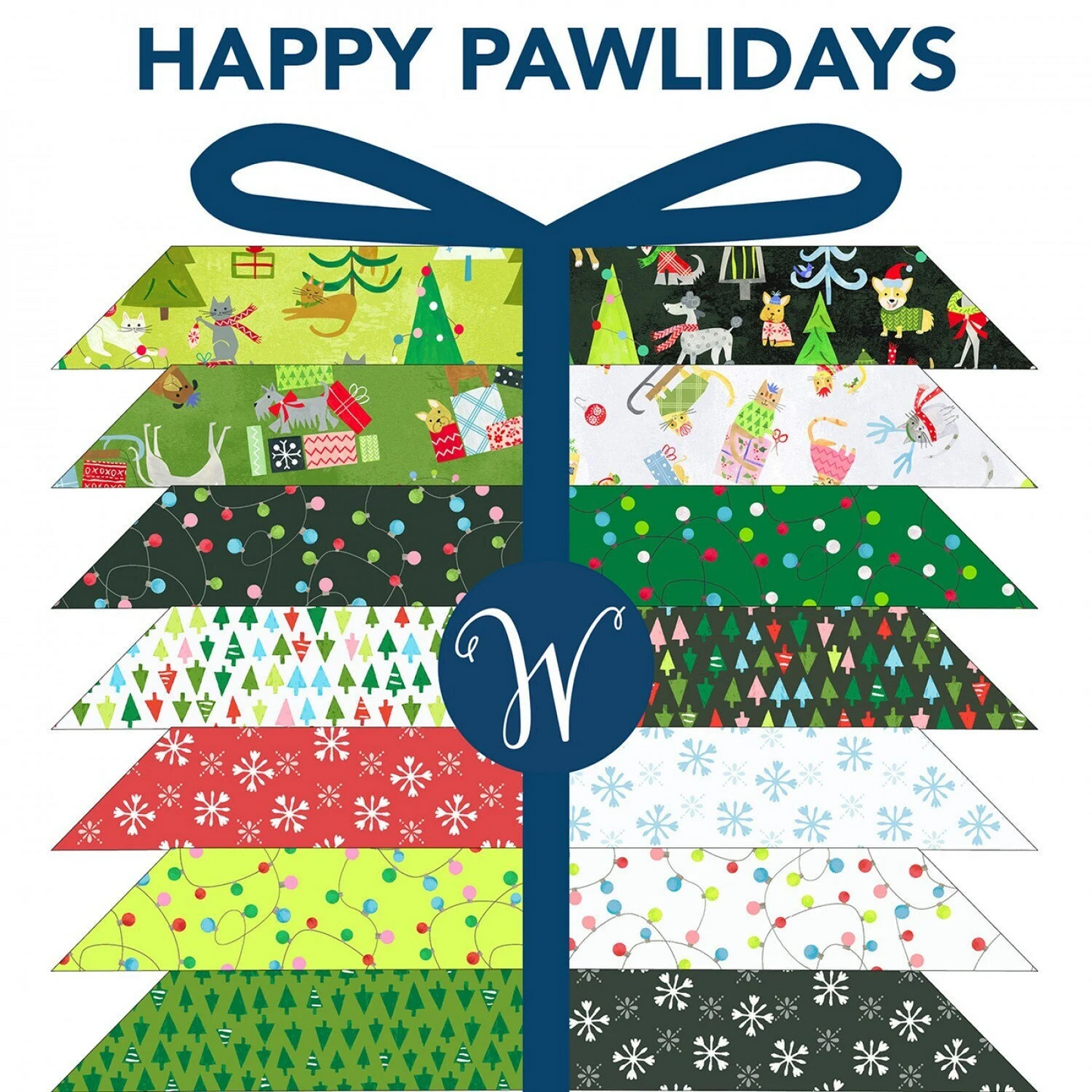 Happy Pawlidays | Fat Quarter Bundle