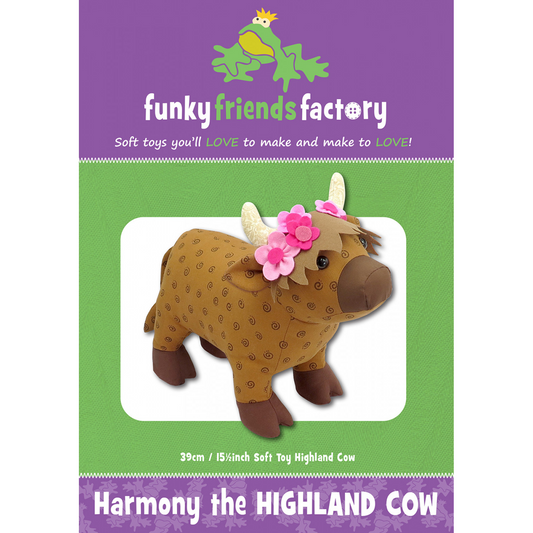 Harmony The Highland Cow | Funky Friends Factory