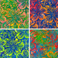 Artisan Batiks: Floral Fantasy | 5" Squares