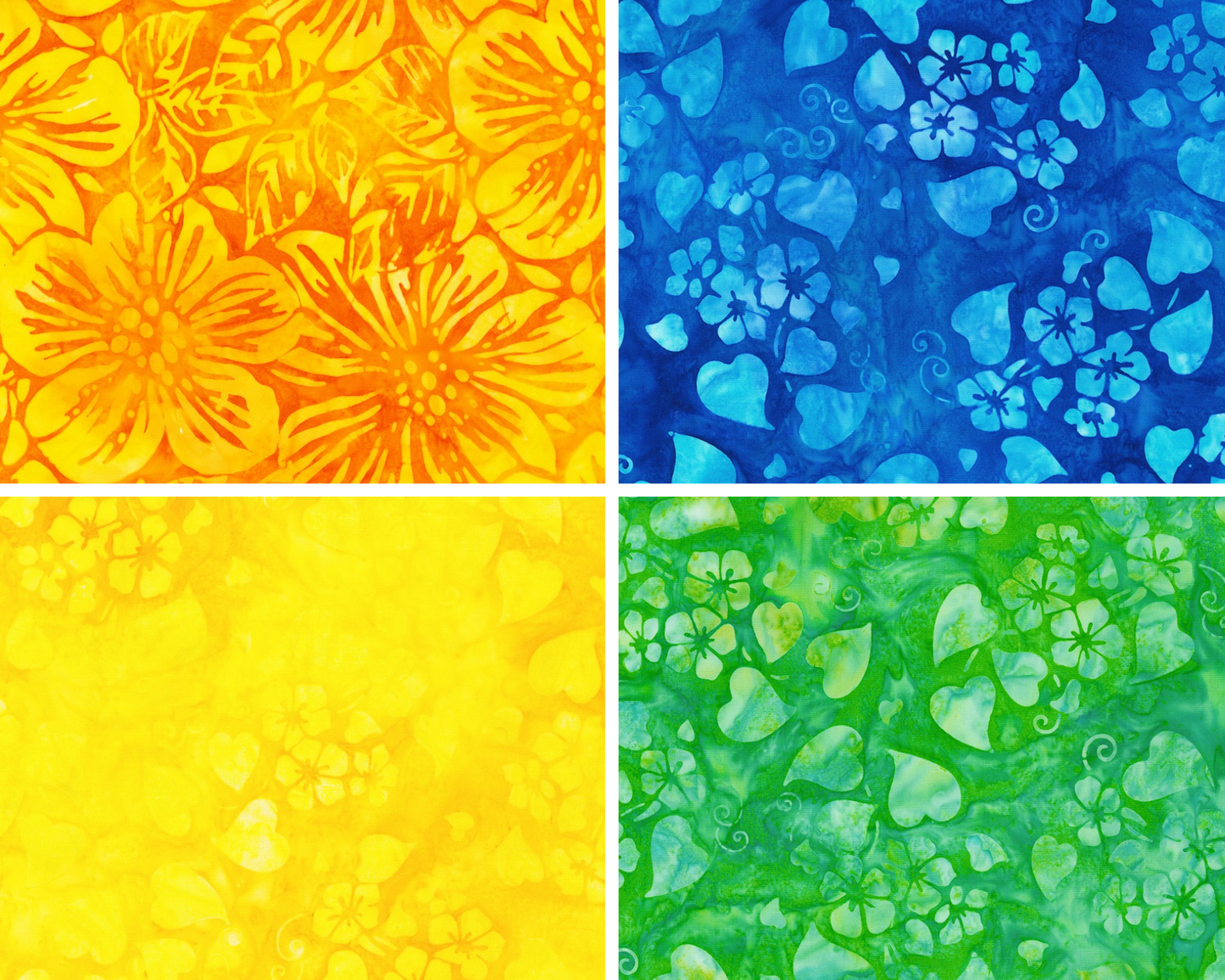 Artisan Batiks: Floral Fantasy | 5" Squares