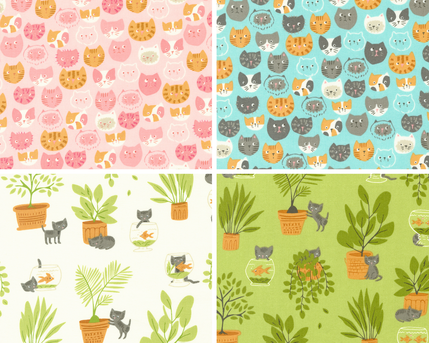 Here Kitty Kitty | Fat Quarter Bundle